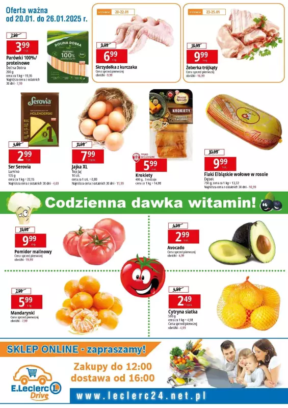 Leclerc - gazetka promocyjna Oferta Elbląg od poniedziałku 20.01 do niedzieli 26.01 - strona 4