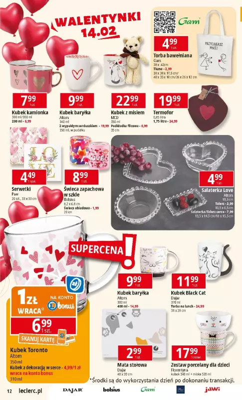 Leclerc - gazetka promocyjna Oferta E.Leclerc I Wybór w dobrej cenie od wtorku 11.02 do soboty 22.02 - strona 12