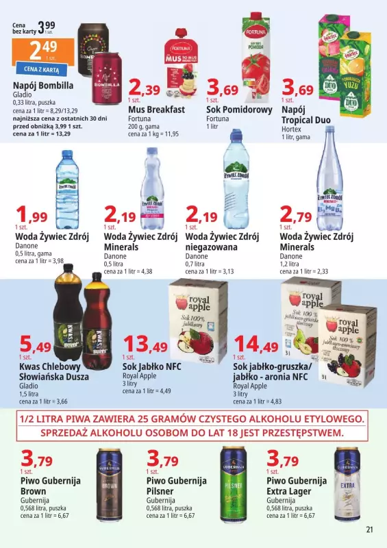 Leclerc - gazetka promocyjna Oferta Bielany od wtorku 04.03 do soboty 29.03 - strona 21