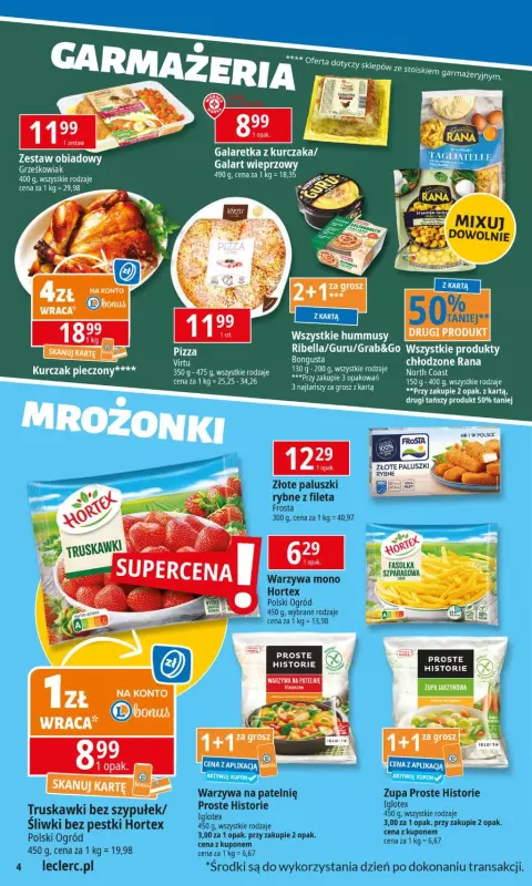 Leclerc - gazetka promocyjna Oferta E.Leclerc od poniedziałku 03.03 do poniedziałku 10.03 - strona 4