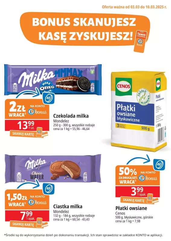 Leclerc - gazetka promocyjna Oferta E.Leclerc I Tylko z aplikacją od poniedziałku 03.03 do poniedziałku 10.03 - strona 3