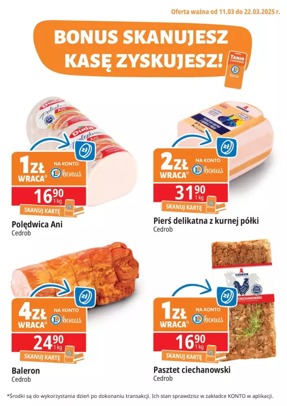 Leclerc - gazetka promocyjna Oferta E.Leclerc I Kupuj tanio z bonus od wtorku 11.03 do soboty 22.03 - strona 3