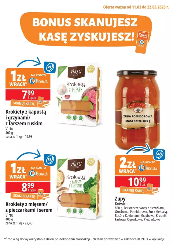 Leclerc - gazetka promocyjna Oferta E.Leclerc I Kupuj tanio z bonus od wtorku 11.03 do soboty 22.03 - strona 5