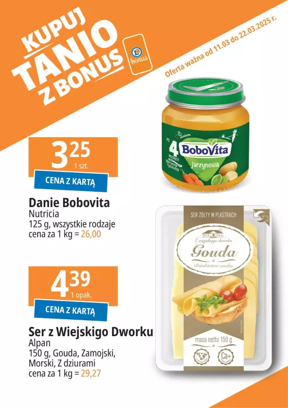 Leclerc - gazetka promocyjna Oferta E.Leclerc I Kupuj tanio z bonus od wtorku 11.03 do soboty 22.03 - strona 10