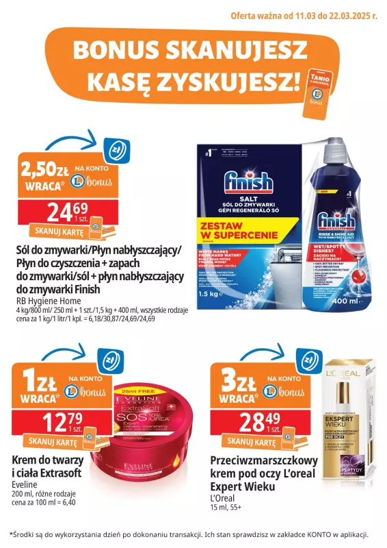 Leclerc - gazetka promocyjna Oferta E.Leclerc I Kupuj tanio z bonus od wtorku 11.03 do soboty 22.03 - strona 8