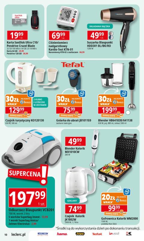 Leclerc - gazetka promocyjna Oferta E.Leclerc I Wiosna w dobrej cenie od wtorku 25.03 do soboty 05.04 - strona 10