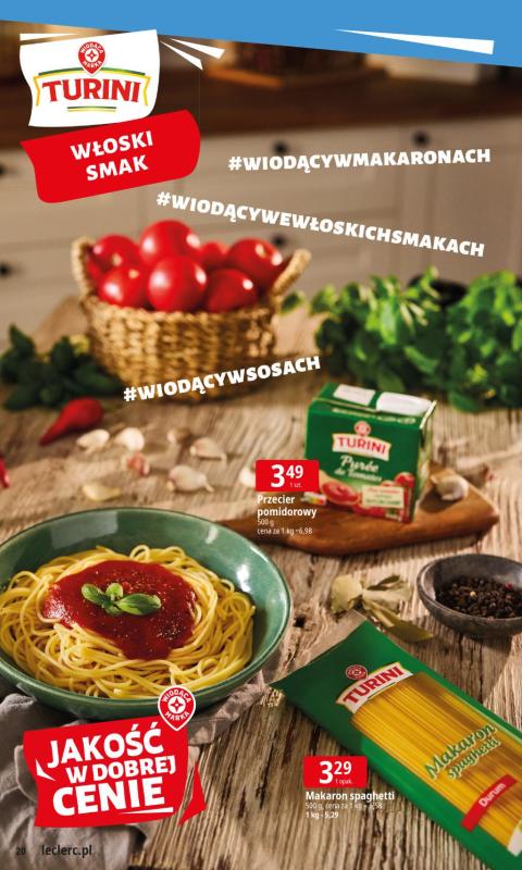 Leclerc - gazetka promocyjna Oferta E.Leclerc od poniedziałku 05.05 do poniedziałku 12.05 - strona 20