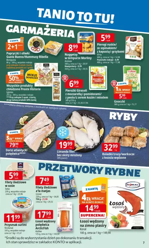 Leclerc - gazetka promocyjna Oferta E.Leclerc I Tanio to tu! od poniedziałku 05.05 do poniedziałku 12.05 - strona 7