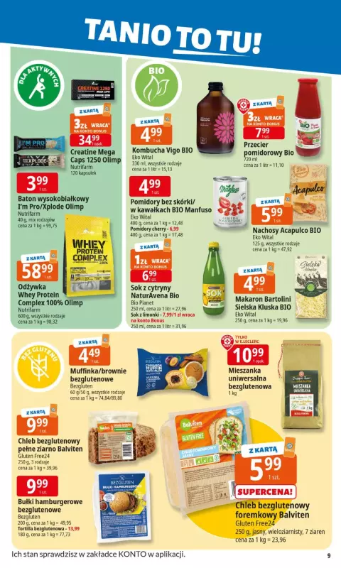 Leclerc - gazetka promocyjna Oferta E.Leclerc I Tanio to tu! od poniedziałku 05.05 do poniedziałku 12.05 - strona 9