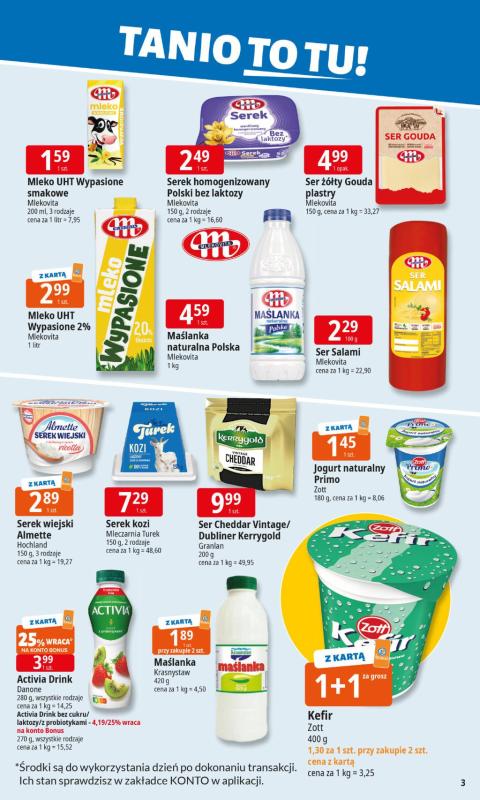 Leclerc - gazetka promocyjna Oferta E.Leclerc od poniedziałku 05.05 do poniedziałku 12.05 - strona 3