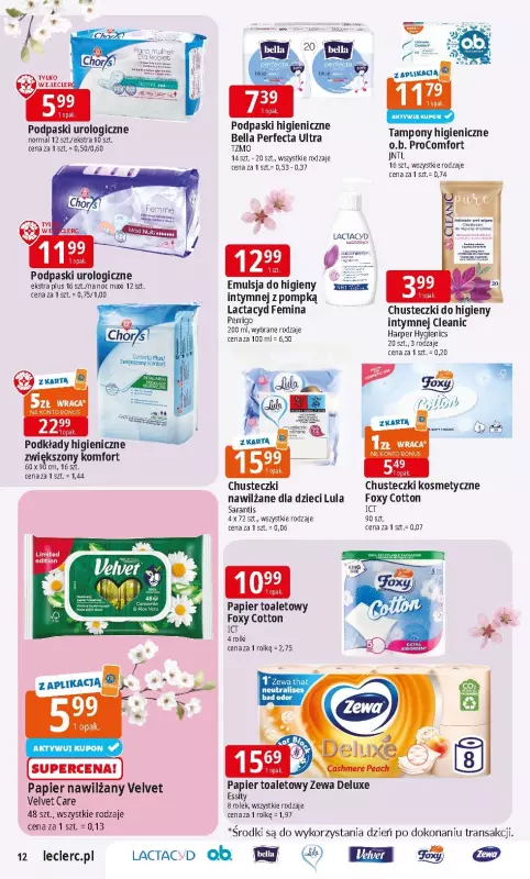 Leclerc - gazetka promocyjna Oferta E.Leclerc I Uroda w dobrej cenie od wtorku 06.05 do soboty 17.05 - strona 12