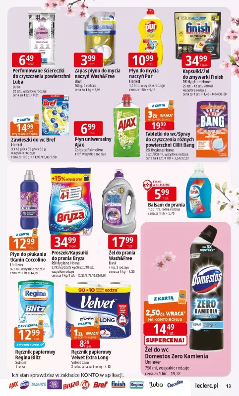 Leclerc - gazetka promocyjna Oferta E.Leclerc I Uroda w dobrej cenie od wtorku 06.05 do soboty 17.05 - strona 13