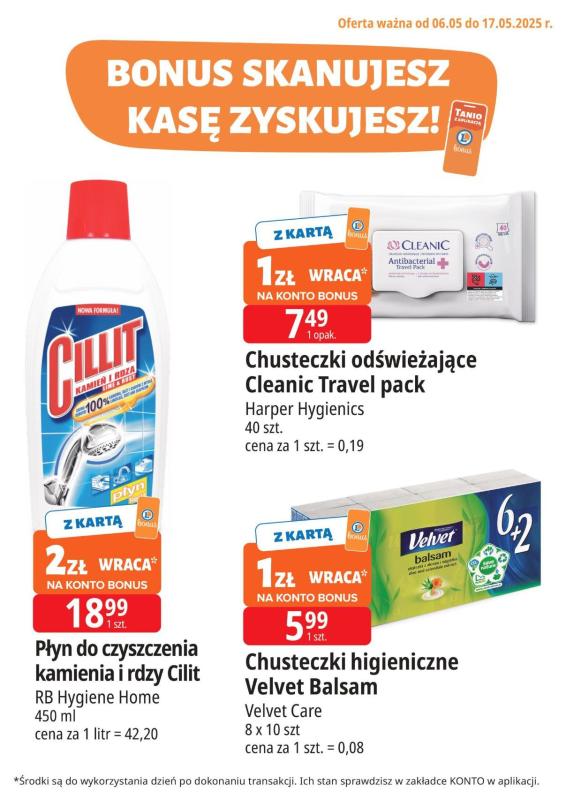 Leclerc - gazetka promocyjna Oferta E.Leclerc | Bonus skanujesz, kasę zyskujesz! od wtorku 06.05 do soboty 17.05 - strona 5