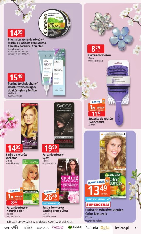 Leclerc - gazetka promocyjna Oferta E.Leclerc od wtorku 06.05 do soboty 17.05 - strona 5