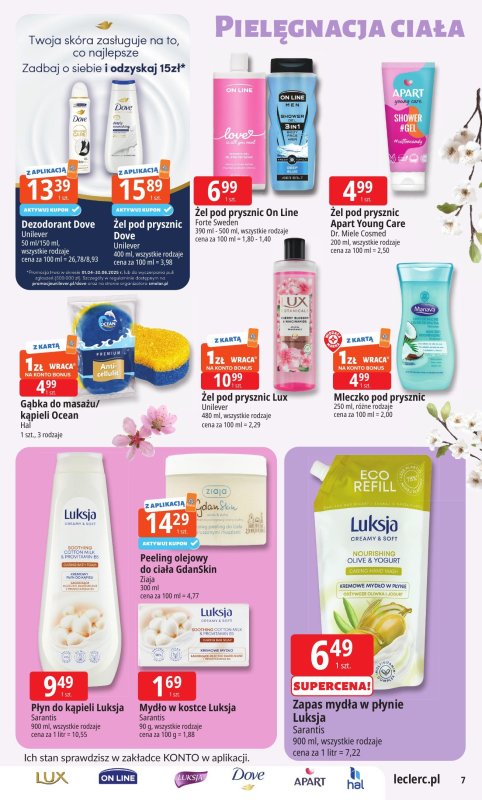 Leclerc - gazetka promocyjna Oferta E.Leclerc od wtorku 06.05 do soboty 17.05 - strona 7