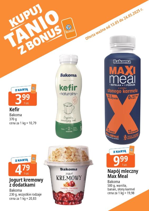 Leclerc - gazetka promocyjna Oferta E.Leclerc | Bonus skanujesz, kasę zyskujesz! od wtorku 13.05 do soboty 24.05 - strona 5