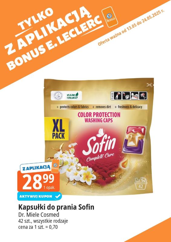Leclerc - gazetka promocyjna Oferta E.Leclerc | Bonus skanujesz, kasę zyskujesz! od wtorku 13.05 do soboty 24.05 - strona 8