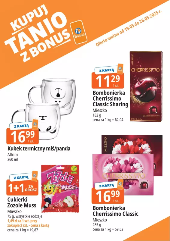 Leclerc - gazetka promocyjna Oferta E.Leclerc I Bonus skanujesz, kasę zyskujesz od poniedziałku 19.05 do poniedziałku 26.05 - strona 7