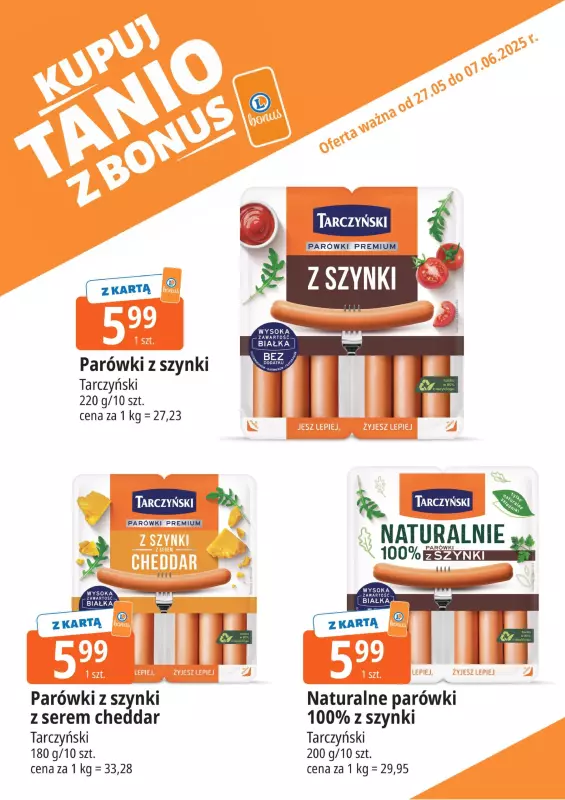 Leclerc - gazetka promocyjna Oferta E.Leclerc I Bonus skanujesz, kasę zyskujesz od wtorku 27.05 do soboty 07.06 - strona 10