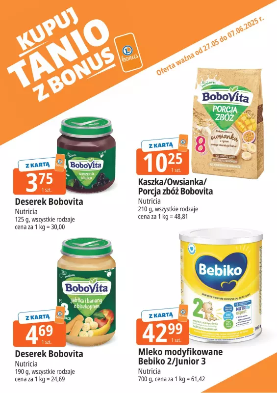Leclerc - gazetka promocyjna Oferta E.Leclerc I Bonus skanujesz, kasę zyskujesz od wtorku 27.05 do soboty 07.06 - strona 11