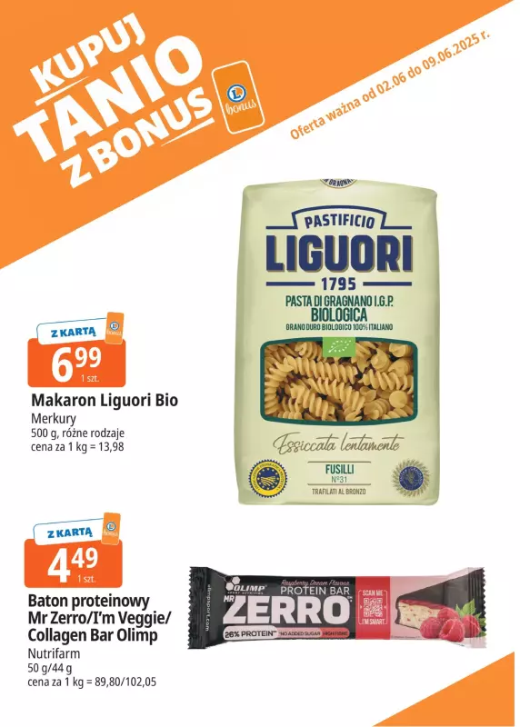 Leclerc - gazetka promocyjna Oferta E.Leclerc I Bonus skanujesz, kasę zyskujesz od poniedziałku 02.06 do poniedziałku 09.06 - strona 5