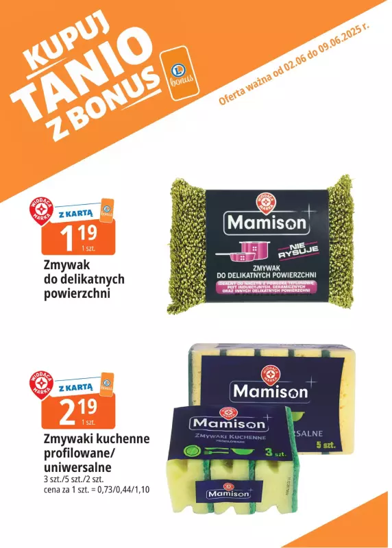 Leclerc - gazetka promocyjna Oferta E.Leclerc I Bonus skanujesz, kasę zyskujesz od poniedziałku 02.06 do poniedziałku 09.06 - strona 7