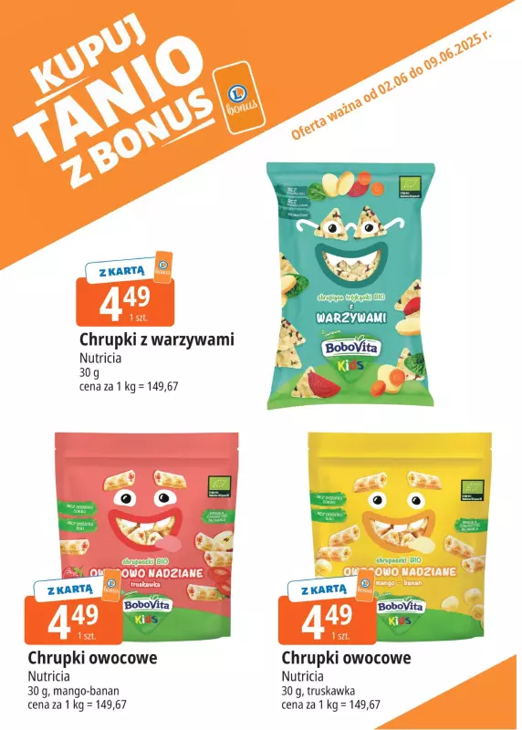 Leclerc - gazetka promocyjna Oferta E.Leclerc I Bonus skanujesz, kasę zyskujesz od poniedziałku 02.06 do poniedziałku 09.06 - strona 6