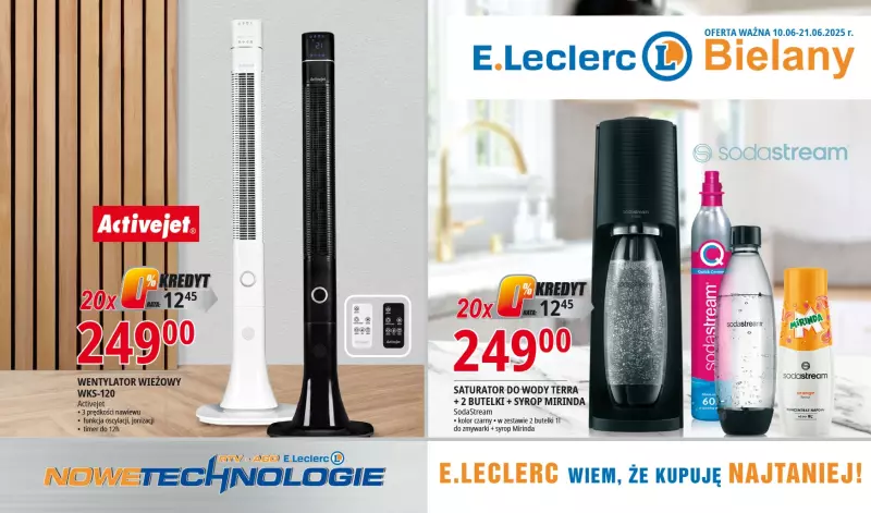 Leclerc - gazetka promocyjna Oferta Bielany od wtorku 10.06 do soboty 21.06