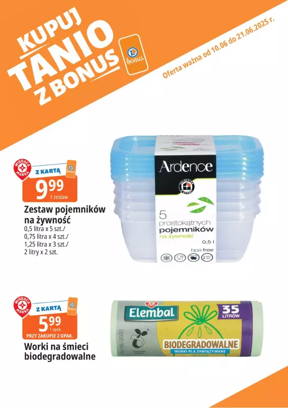 Leclerc - gazetka promocyjna Oferta E.Leclerc I Bonus skanujesz, kasę zyskujesz od wtorku 10.06 do soboty 21.06 - strona 13