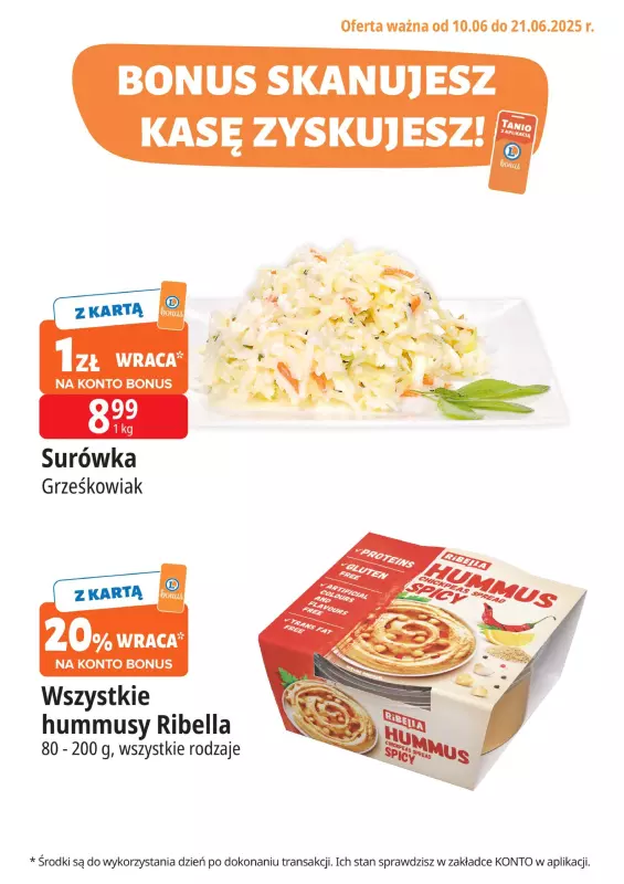 Leclerc - gazetka promocyjna Oferta E.Leclerc I Bonus skanujesz, kasę zyskujesz   - strona 2