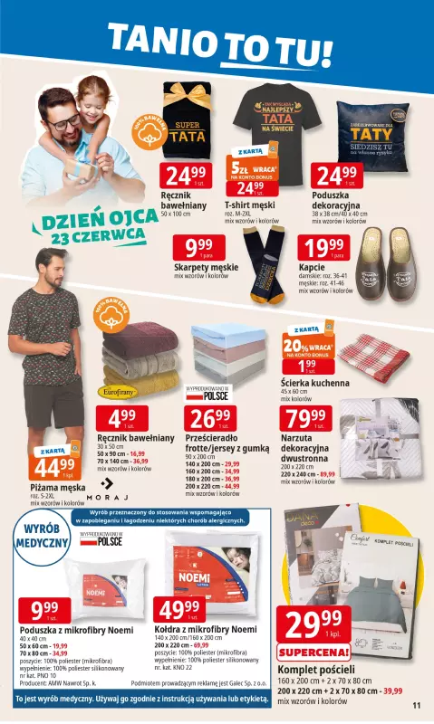 Leclerc - gazetka promocyjna Oferta E.Leclerc I Tanio to tu! od poniedziałku 16.06 do poniedziałku 23.06 - strona 11