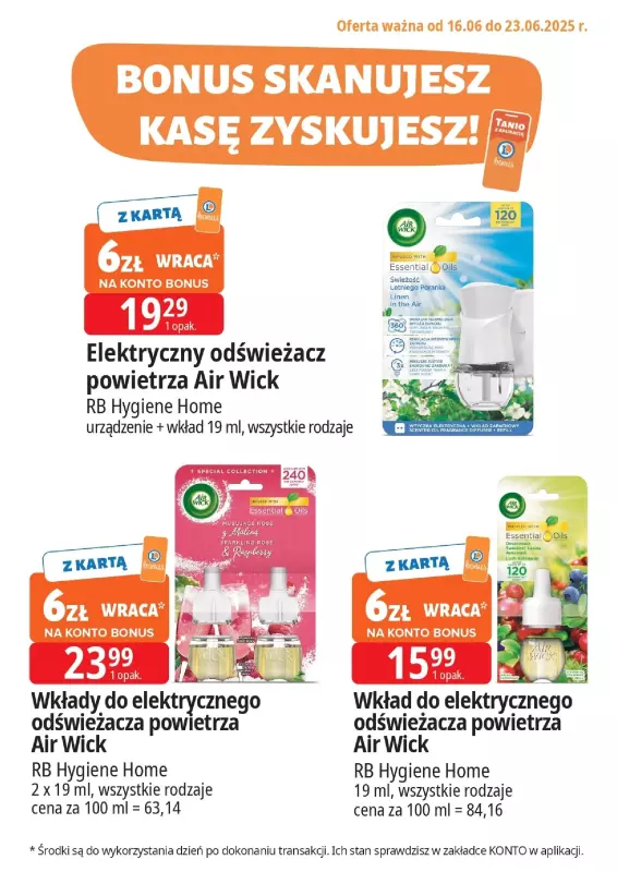 Leclerc - gazetka promocyjna Oferta E.Leclerc I Bonus skanujesz, kasę zyskujesz od poniedziałku 16.06 do poniedziałku 23.06 - strona 5