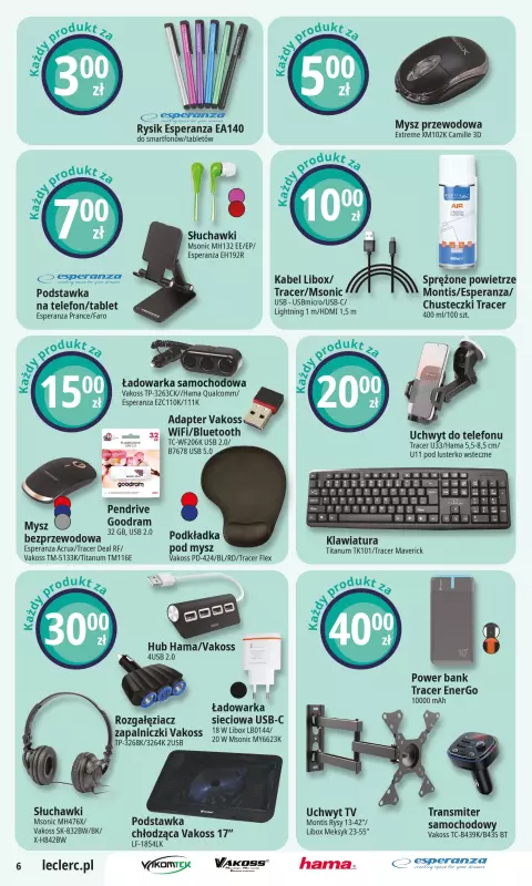 Leclerc - gazetka promocyjna Oferta E.Leclerc I Wybór w dobrej cenie od wtorku 24.06 do soboty 05.07 - strona 6