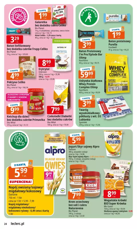 Leclerc - gazetka promocyjna Oferta E.Leclerc I Wybór w dobrej cenie od wtorku 24.06 do soboty 05.07 - strona 24