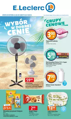 Leclerc - gazetka promocyjna Oferta E.Leclerc I Wybór w dobrej cenie od wtorku 24.06 do soboty 05.07