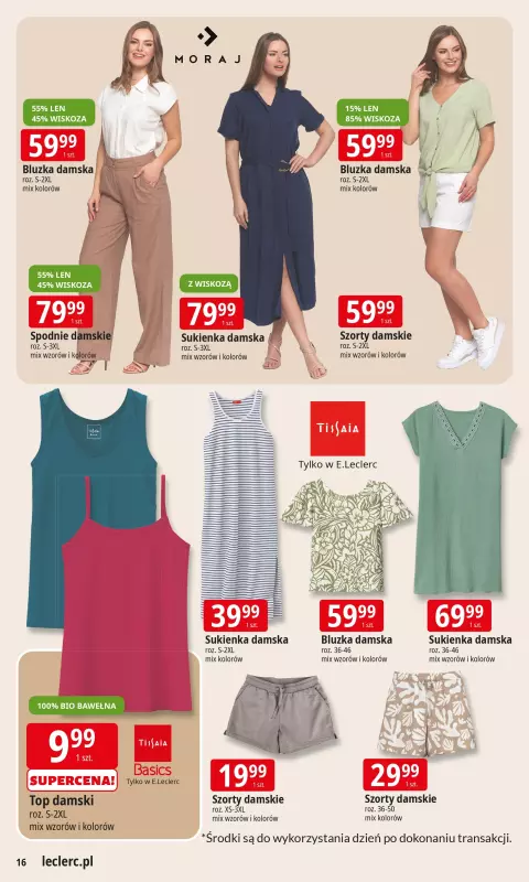 Leclerc - gazetka promocyjna Oferta E.Leclerc I Wybór w dobrej cenie od wtorku 24.06 do soboty 05.07 - strona 16