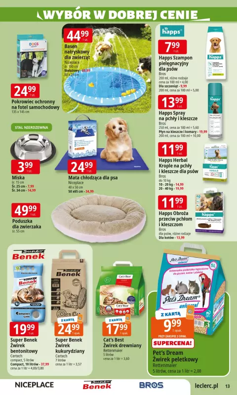 Leclerc - gazetka promocyjna Oferta E.Leclerc I Wybór w dobrej cenie od wtorku 24.06 do soboty 05.07 - strona 13