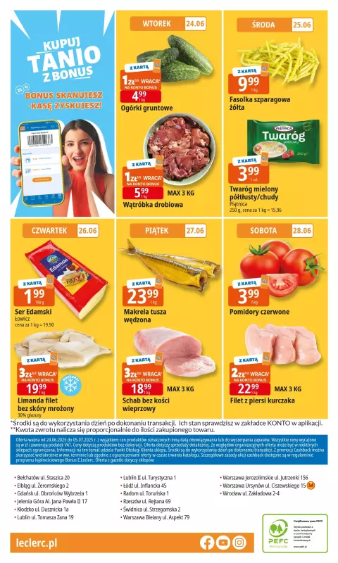 Leclerc - gazetka promocyjna Oferta E.Leclerc I Wybór w dobrej cenie od wtorku 24.06 do soboty 05.07 - strona 32