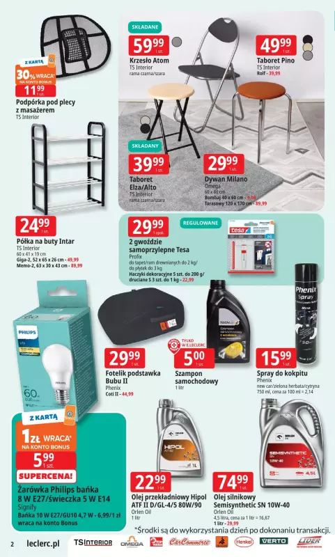 Leclerc - gazetka promocyjna Oferta E.Leclerc I Wybór w dobrej cenie   - strona 2