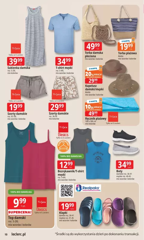 Leclerc - gazetka promocyjna Oferta E.Leclerc I Wybór w dobrej cenie od wtorku 24.06 do soboty 05.07 - strona 10