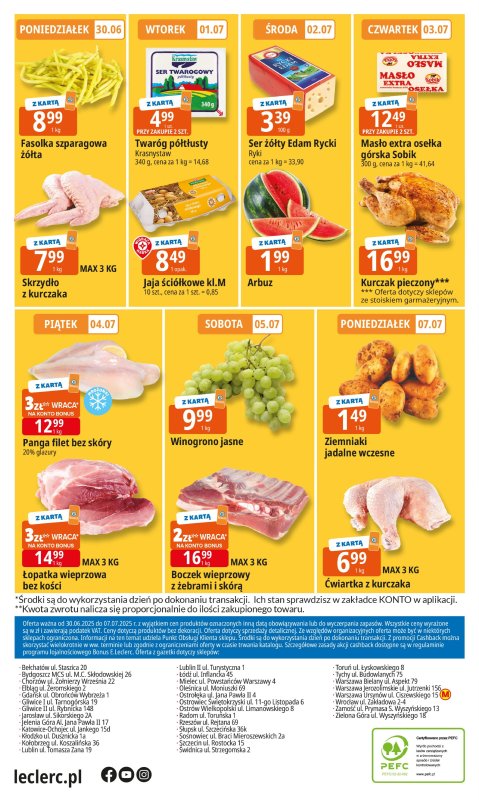 Leclerc - gazetka promocyjna Oferta E.Leclerc I Śródziemnomorskie smaki od poniedziałku 30.06 do poniedziałku 07.07 - strona 16