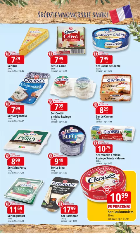 Leclerc - gazetka promocyjna Oferta E.Leclerc I Śródziemnomorskie smaki   - strona 3