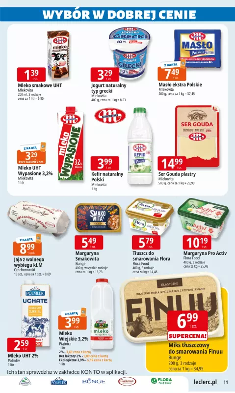 Leclerc - gazetka promocyjna Oferta E.Leclerc I Śródziemnomorskie smaki od poniedziałku 30.06 do poniedziałku 07.07 - strona 11