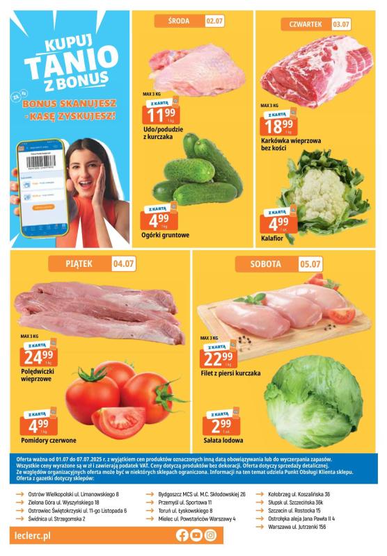 Leclerc - gazetka promocyjna Oferta E.Leclerc I Wybór w dobrej cenie od wtorku 01.07 do poniedziałku 07.07 - strona 16