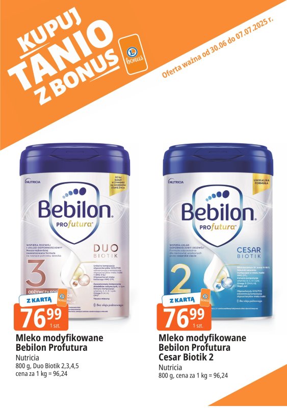 Leclerc - gazetka promocyjna Oferta E.Leclerc I Bonus skanujesz, kasę zyskujesz od poniedziałku 30.06 do poniedziałku 07.07 - strona 8