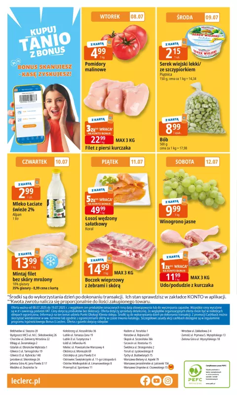 Leclerc - gazetka promocyjna Oferta E.Leclerc I Wybór w dobrej cenie od wtorku 08.07 do soboty 19.07 - strona 24
