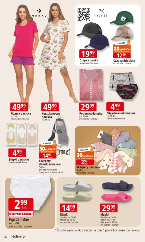 Leclerc - gazetka promocyjna Oferta E.Leclerc I Wybór w dobrej cenie od wtorku 08.07 do soboty 19.07 - strona 20