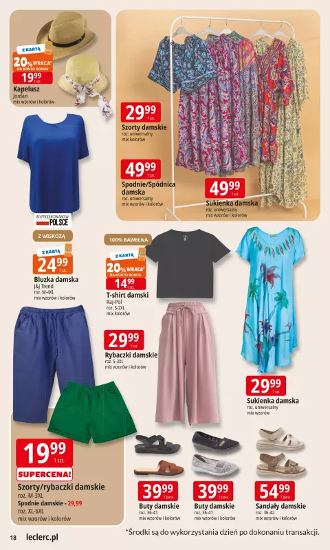 Leclerc - gazetka promocyjna Oferta E.Leclerc I Wybór w dobrej cenie od wtorku 08.07 do soboty 19.07 - strona 18