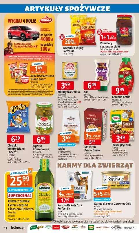Leclerc - gazetka promocyjna Oferta E.Leclerc I Wybór w dobrej cenie od wtorku 08.07 do soboty 19.07 - strona 10