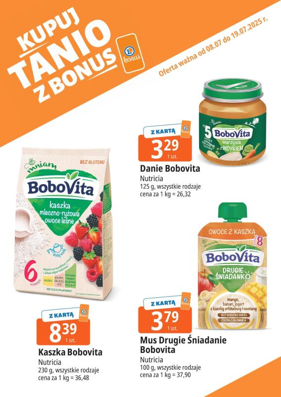 Leclerc - gazetka promocyjna Oferta E.Leclerc I Bonus skanujesz, kasę zyskujesz od wtorku 08.07 do soboty 19.07 - strona 9